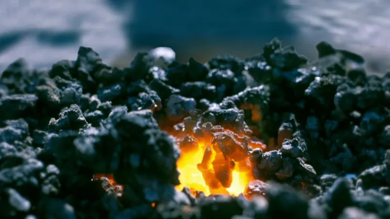 Těžba plynu z černého uhlí