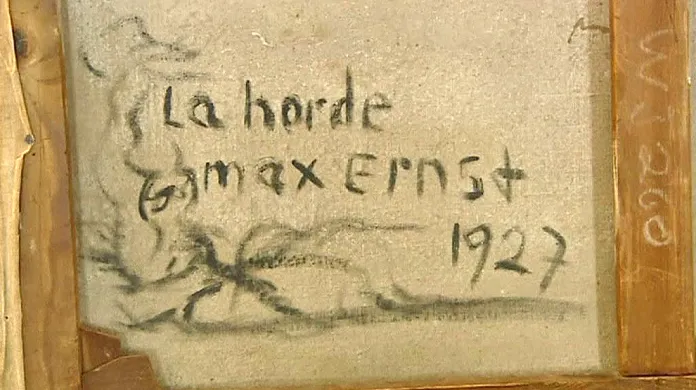 Padělaný obraz Maxe Ernsta