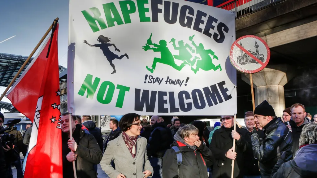 Demonstrace hnutí Pegida