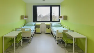 Nový pavilon psychiatrie v Plzni