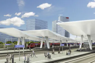 Nádraží jako vánoční dárek aneb Když tři dělají totéž, není to totéž