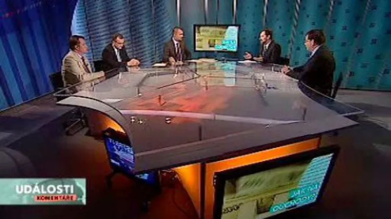 Debata politiků o důchodové reformě v Událostech, komentářích