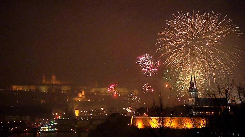 Sïlvestrovské oslavy v Praze