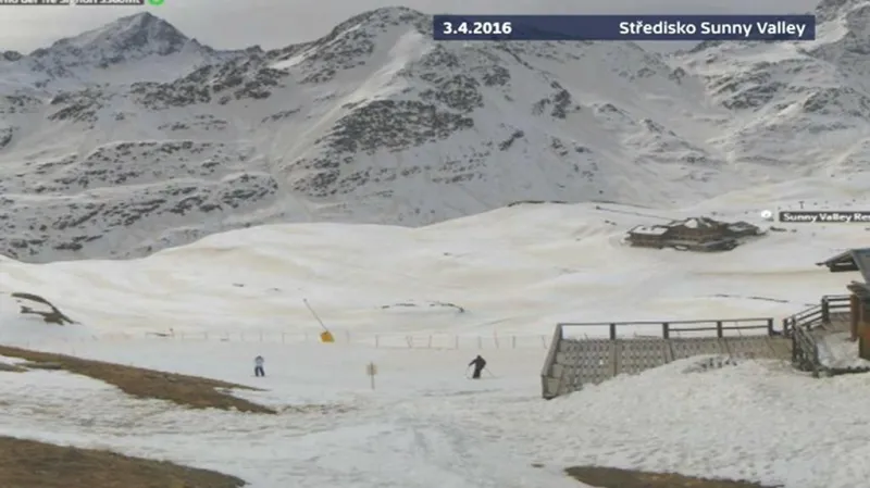 Saharský písek v Evropě