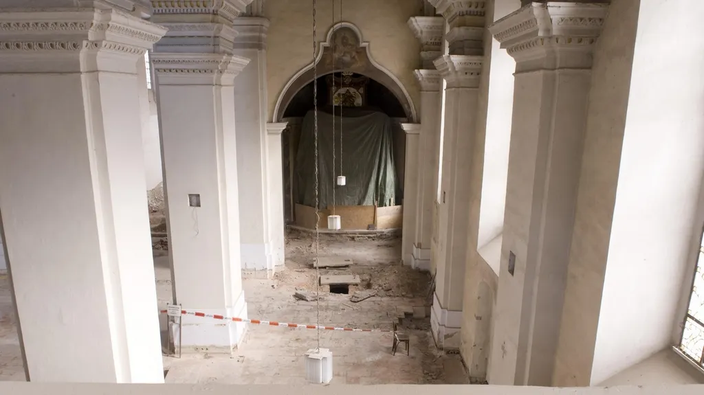 Kostel sv. Mikuláše prochází rekonstrukcí