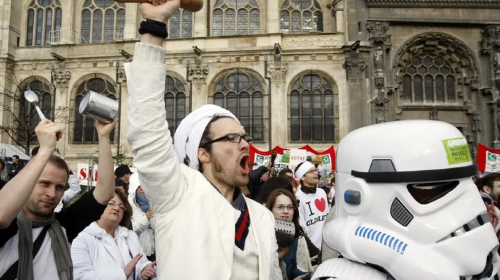 Ekologická manifestace před kodaňským summitem