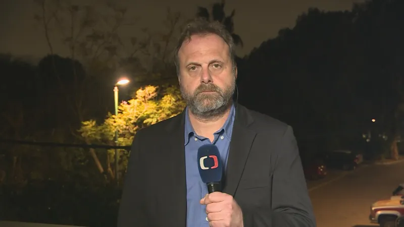 Studio ČT24: Zpravodaj Borek k Trumpovým plánům v Gaze