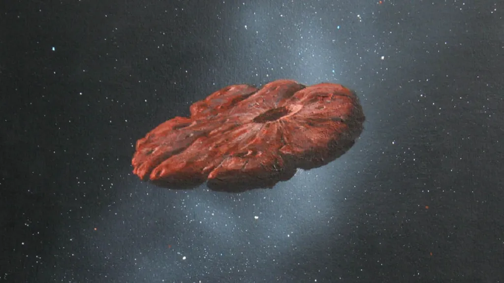 Nová vizualizace Oumuamuy