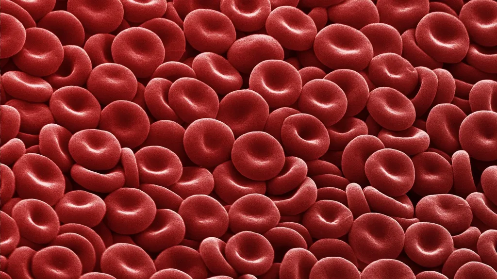 Červené krvinky, ilustrační foto