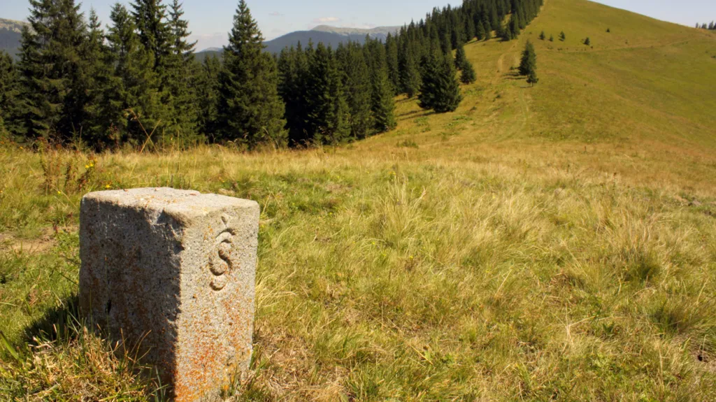 Bývalá hranice Československa na Zakarpatsku
