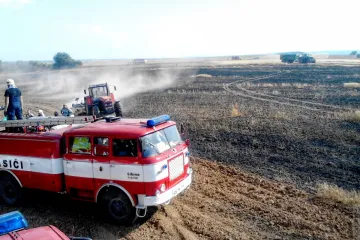 Hasiči v Olomouckém kraji o víkendu zasahovali u 20 požárů