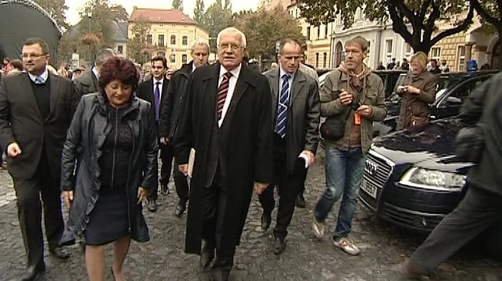 Klaus v regionech