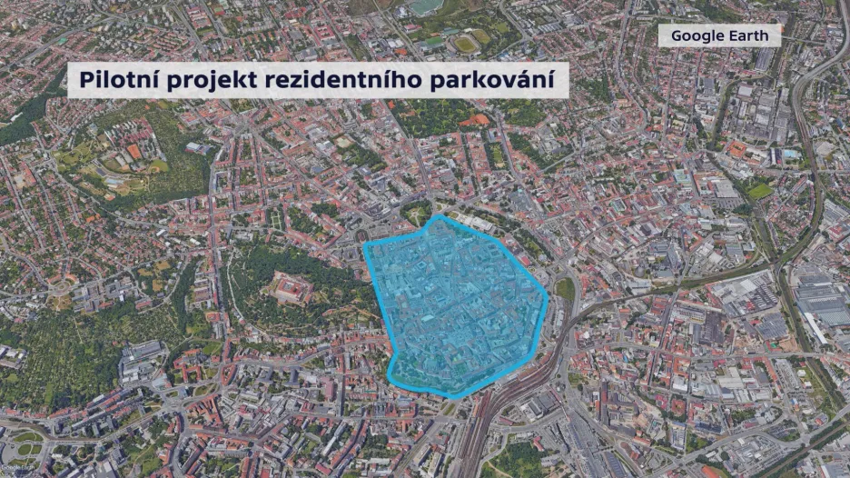 Zóna rezidentního parkování v Brně
