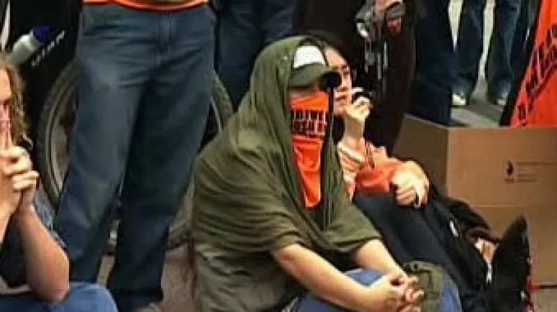 Protesty proti invazi do Iráku