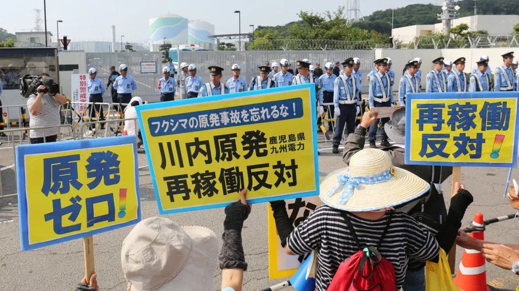 Protest proti znovuzavedení jádra