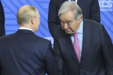 Guterres vyzval Putina k míru, za setkání ale čelí kritice