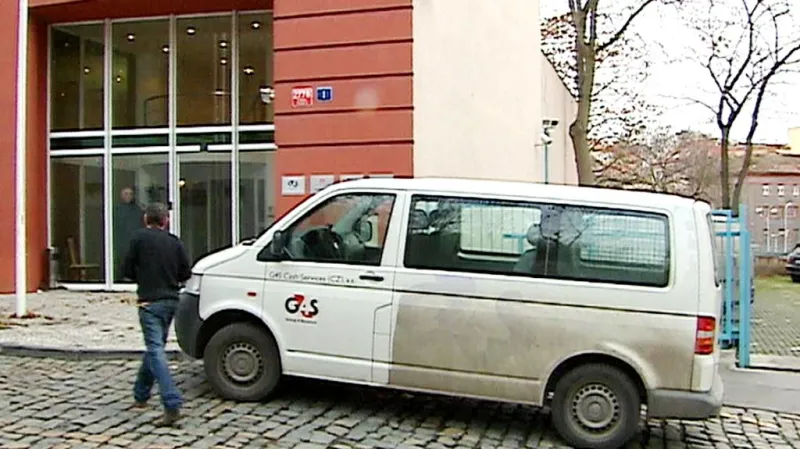 Vůz bezpečnostní agentury G4S