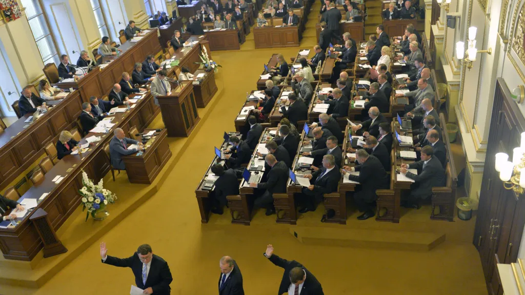 jednání poslanecké sněmovny