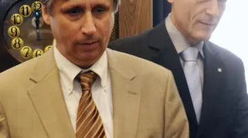 Jan Fischer a Zdeněk Tůma