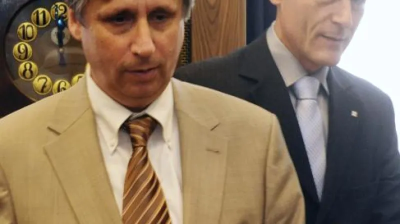 Jan Fischer a Zdeněk Tůma