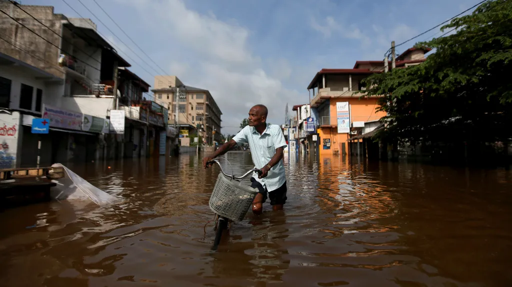 Povodně na Srí Lance