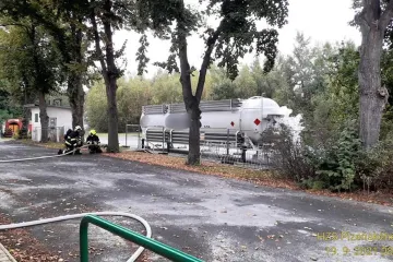 Hasiči ve Zbůchu na Plzeňsku zasahovali u úniku plynu, evakuovali tři desítky lidí