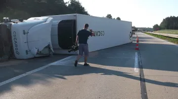 Nehoda kamionu