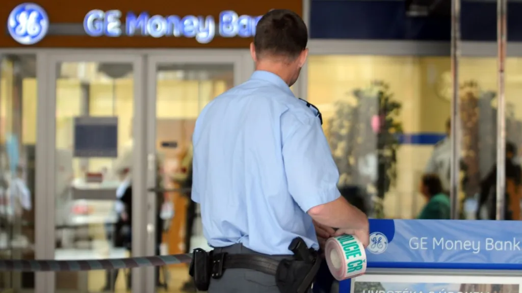 Policie šetří bankovní loupež