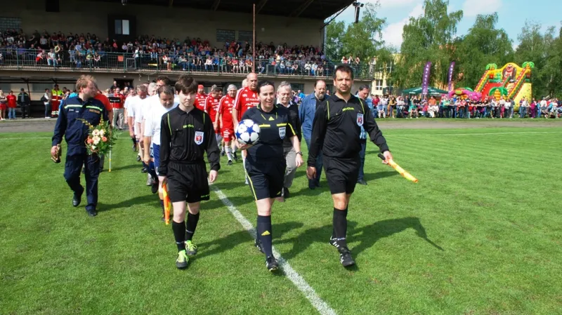 Oslava 100 let SDH v Třemošnici - fotbal s Amforou