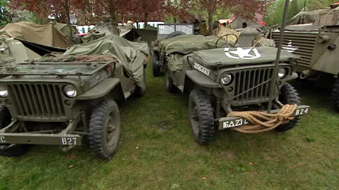 V Plzni se představila americká vojenská technika z druhé světové války