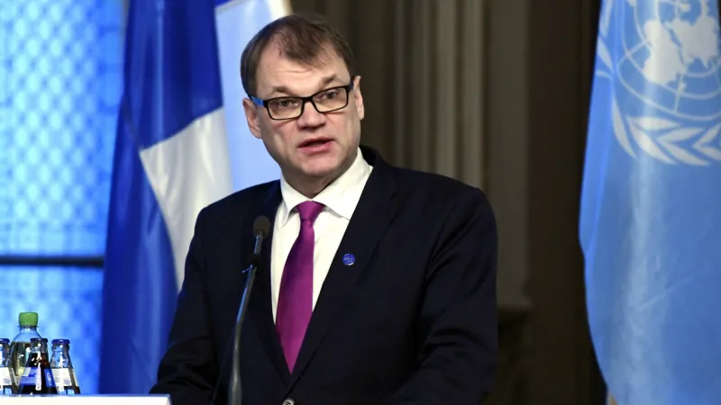 Finský premiér Juha Sipilä