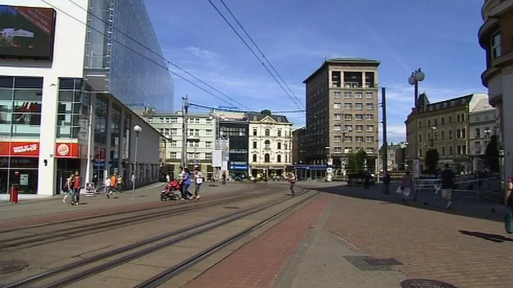 Soukenné náměstí v Liberci