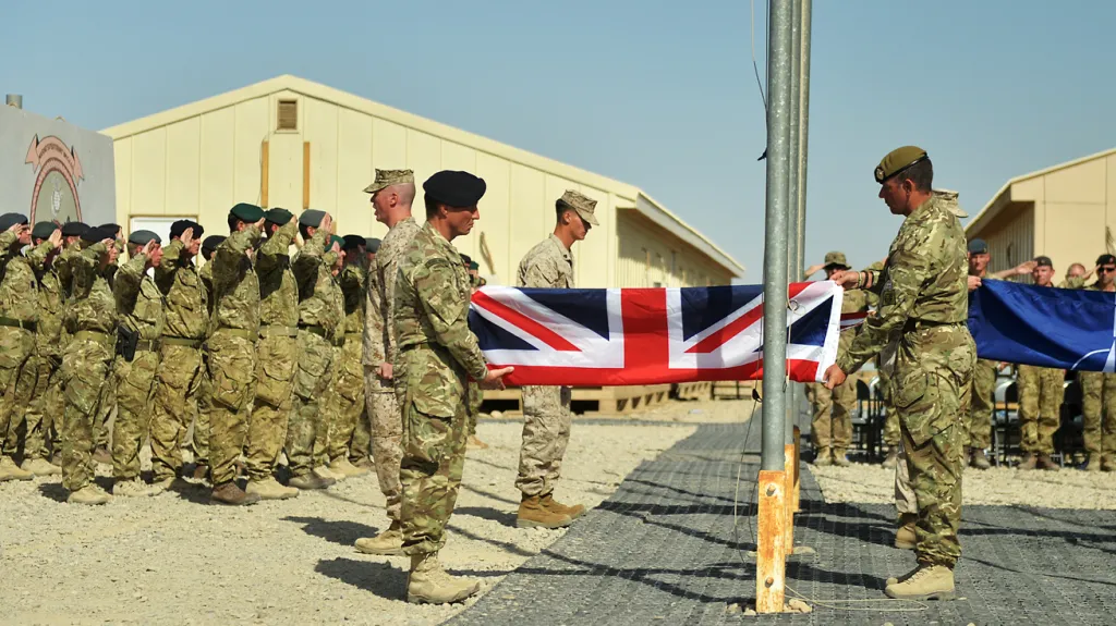 Britská armáda v Afghánistánu končí
