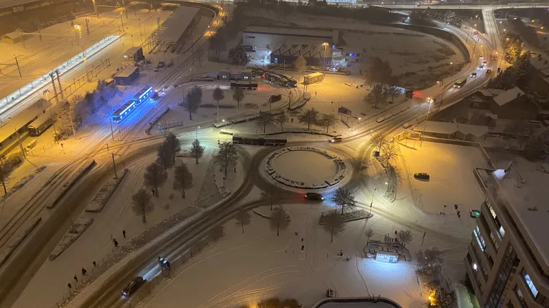 Páteční ráno v Olomouci