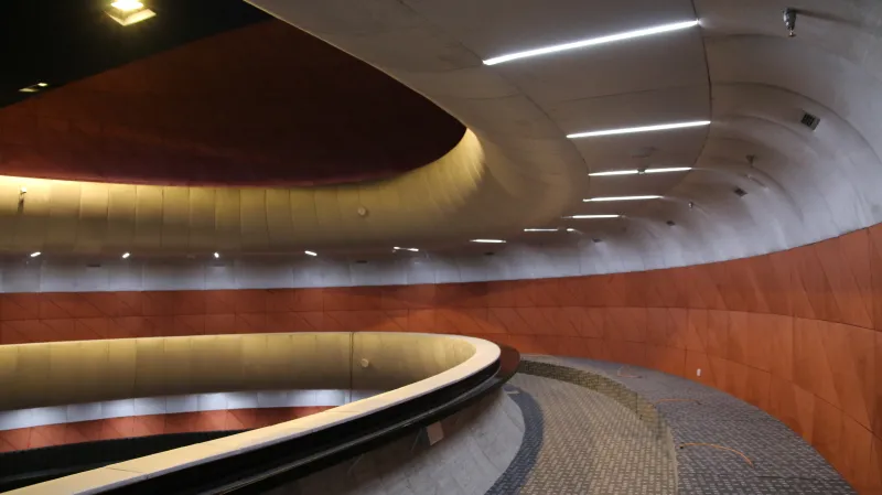 Balkon brněnského Sono centra