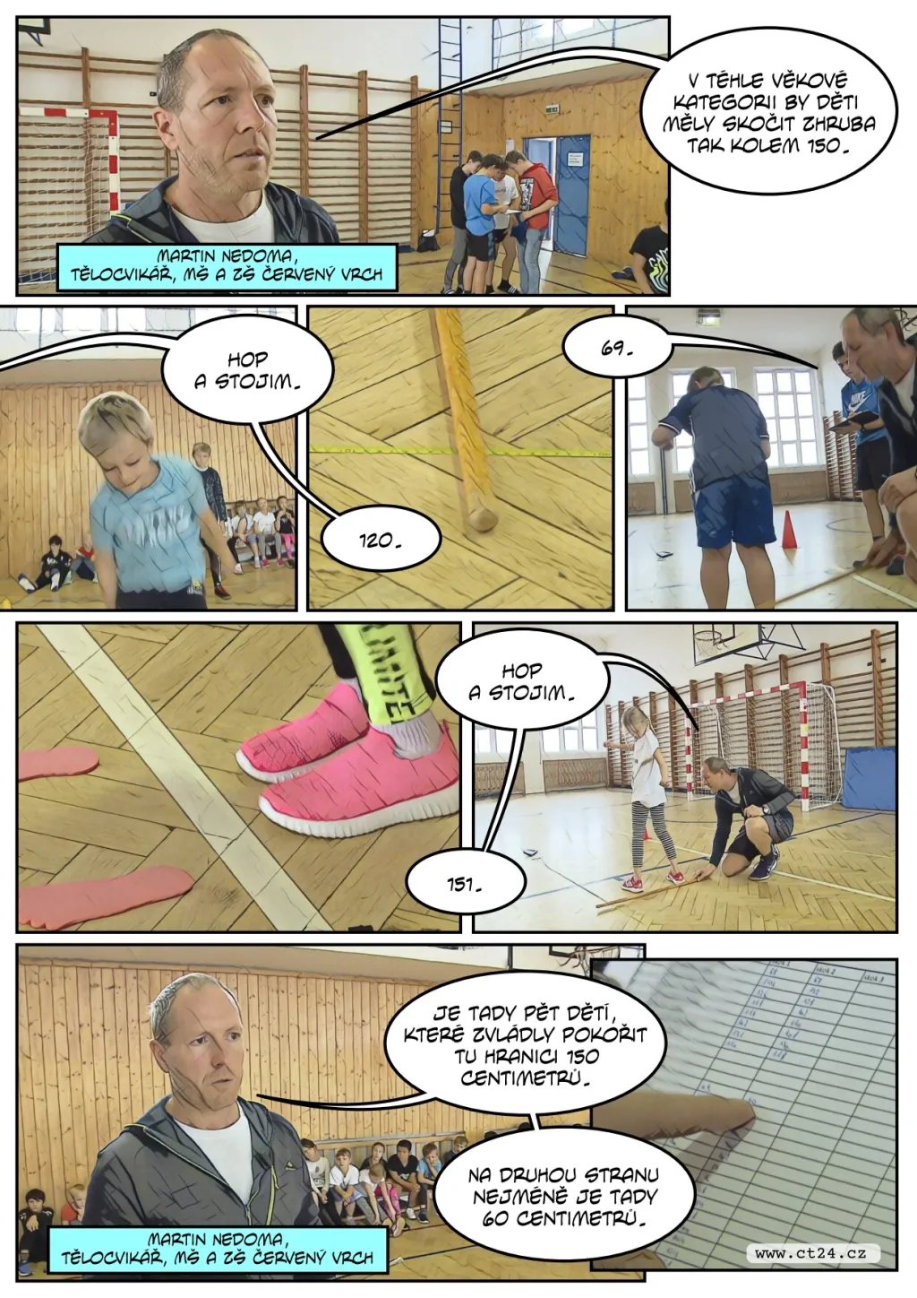 Fyzickou zdatnost čtvrt milionu dětí prověří testy