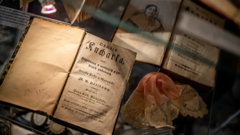 Domácí kuchařka v Galerii a Muzeu M. D. Rettigové ve Všeradicích