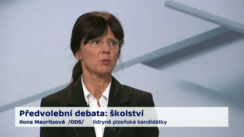 Mauritzová o prioritách ve školství