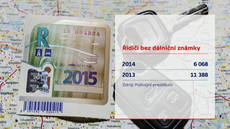 Nové dálniční známky pomohou i policistům