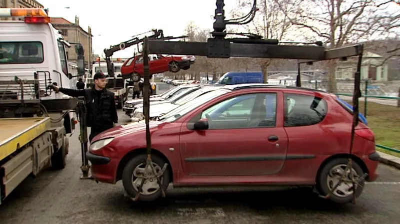 Odtahování vozidel