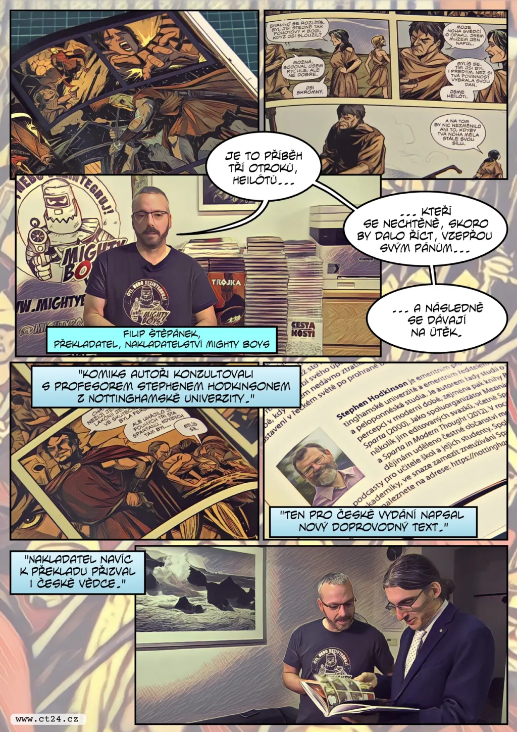 Starověká Sparta v komiksu