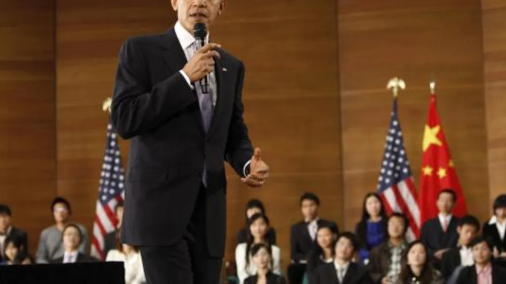 Barack Obama v Číně