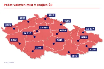 Nezaměstnanost vzrostla, i když volných míst je nejvíce od roku 2008