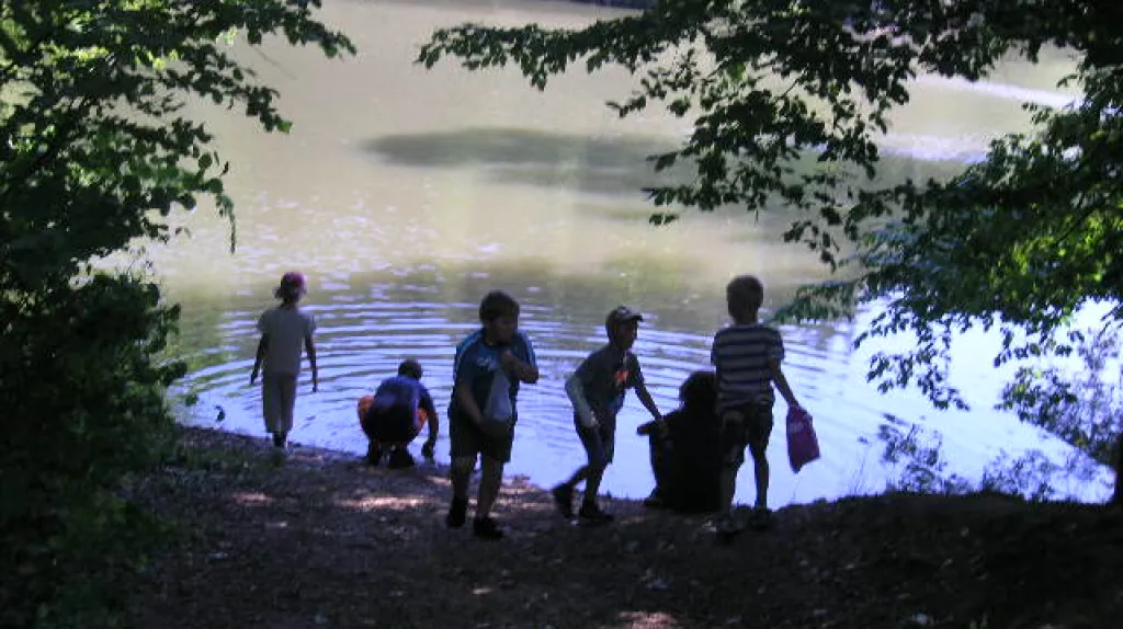 Výlet Dětského klubu k rybníku Vlkov