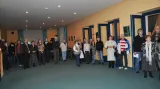 Z výstavy Luďka Dvořáka v Lounech