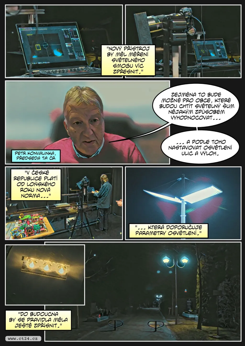 Vědci zkoumají škodlivost umělého osvětlení