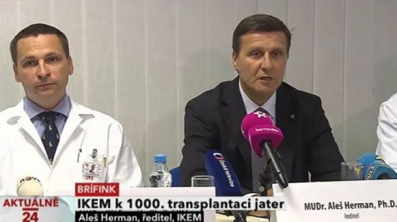 Brífink IKEMu k 1000. transpalntaci jater