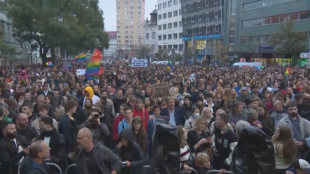 Průvod proti nenávisti v Bratislavě