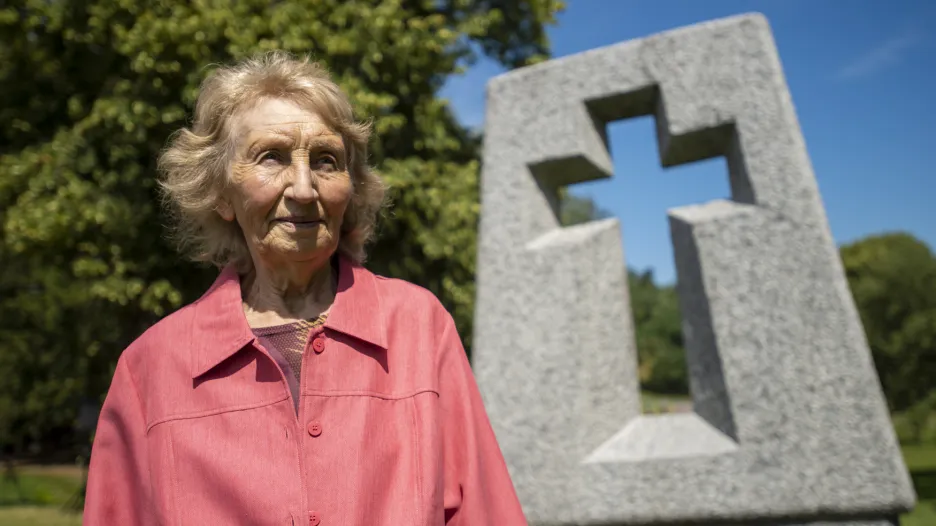 Jarmila Doležalová, rozená Šťulíková, poslední přeživší z Ležáků