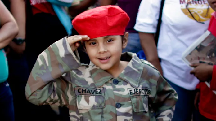 Pro Cháveze truchlí i venezuelské děti